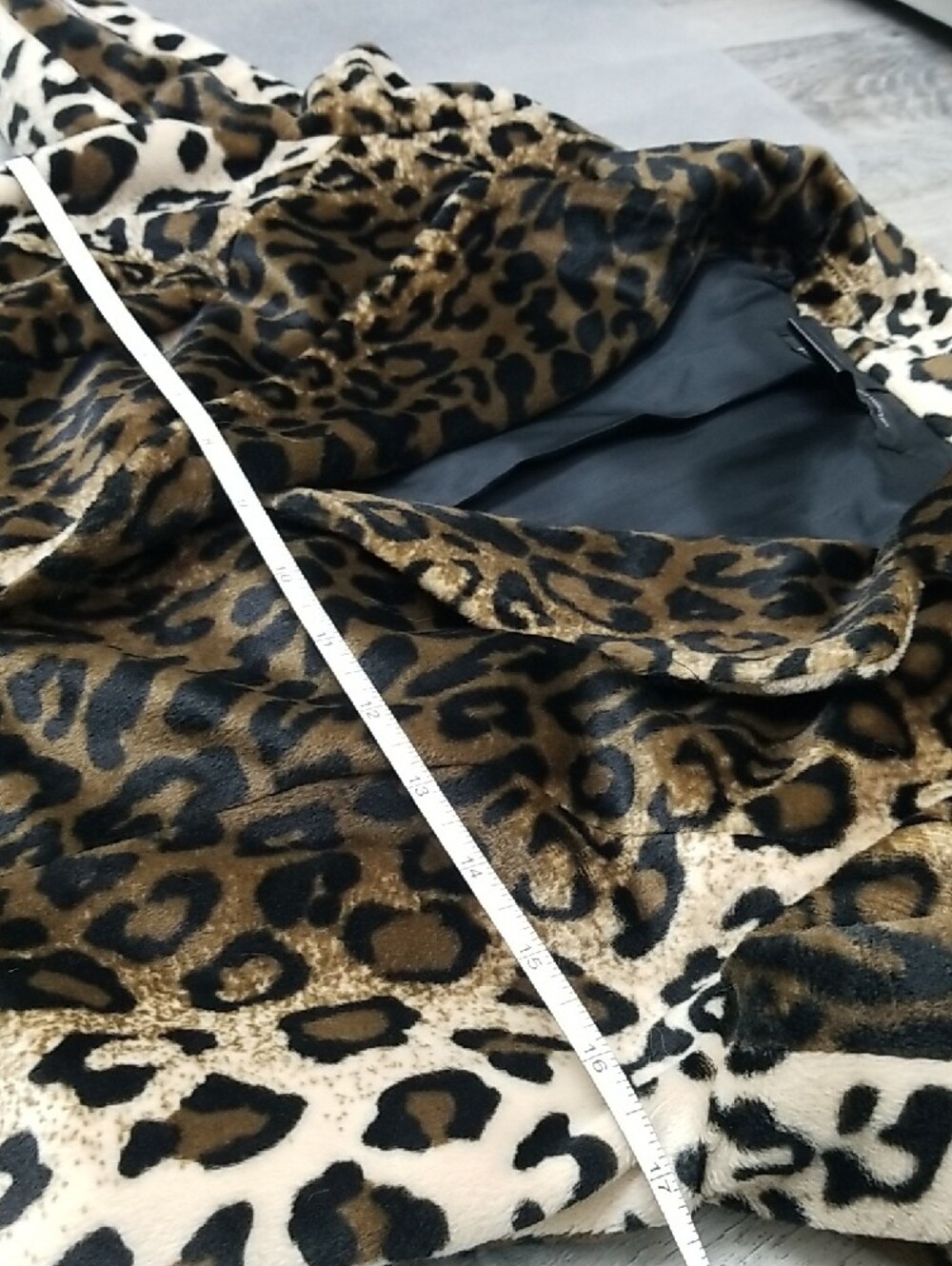 Leopard Print Women's Blazer Jacket - Picture 2 of 7
